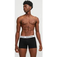 Jersey Herenondergoed Jack & Jones Solid Trunks 5 Pack Zwart