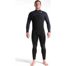 C-Skins Skins ReWired 4/3mm Mens Chest Zip Wetsuit 2024 Anthracite/Black