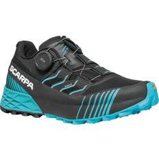 Scarpa Man Running Shoes Scarpa Ribelle Run Kalibra ST Women's Trail Shoes Black/Azure