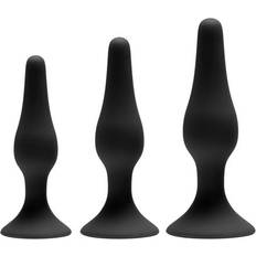 XR Brands Greygasms Apprentice 3 Piece Silicone Anal Trainer Set