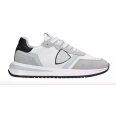 Philippe Model Dame Sneakers Philippe Model White Fabric Sneaker EU41/US11