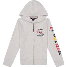 Tommy Hilfiger Hoodies Children's Clothing Tommy Hilfiger Little Girl's & Girl's Together Zip Hoodie Grey