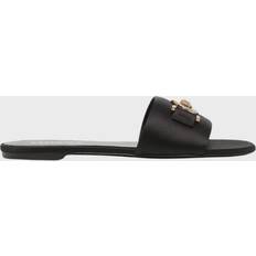 Versace Women Slippers & Sandals Versace Medusa Biggie Padded Sandals - Black