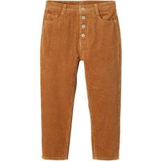 Corduroy Children's Clothing Vertbaudet Mädchen Mom-Fit-Cordhose camel