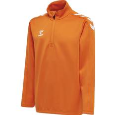 Orange Overdele Hummel Core XK 1/2-Zip Sweatshirt Kinder orange tiger