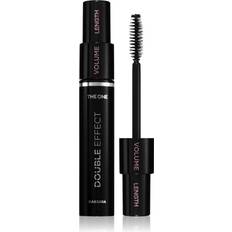 The One Double Effect Volume & Curl & Extension Mascara Med 2-i-1 børste Skygge Black 8 ml