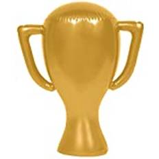 Gul Oppustelige dekorationer Folat Aufblasbare Trophäe Gold 45 cm