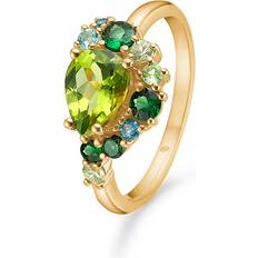 Mads Z Four Seasons ring Spring 14kt guld sten 1546033