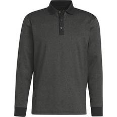 Adidas LS ESS Langarm Polo schwarz