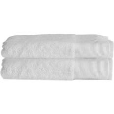 Bamboo Towels Allure Absorbent Marlborough Bath Towel White