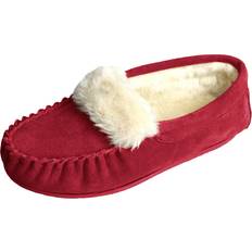 Multicolored Moccasins Eastern Counties Leather Zoe Plush Lined Moccasins Camel