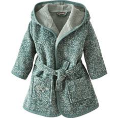 Dressing Gowns Children's Clothing on sale Vertbaudet Bathrobe Brocéliande Printed - Green