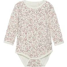 Floral Bodys Minymo Langarmbody Rose Tan rosa/pink