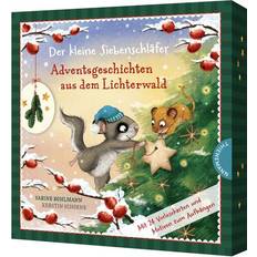 Der kleine Siebenschläfer: Adventsgeschichten aus dem Lichterwald: Adventskalender-Box