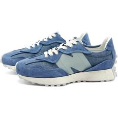 New Balance 327 en Azul/Verde Suede/Mesh