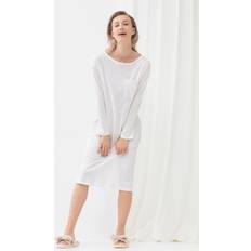 Wit Nachthemden Mey Malea Nightshirt Wit - Wit