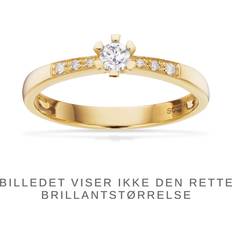 Scrouples ring Vida Darling guldring med diamanter 0,19ct 7823,19