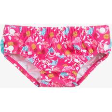 Ragazza Pannolini da nuoto Playshoes Costume con protezione UV Fenicotteri - Rosa/Pink