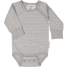 86/92 Bodys Geggamoja Body Bambu Classic Bodies & set Unisex Grå 74/80