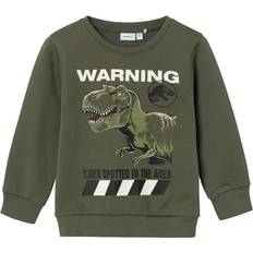 Grøn Sweatshirts Børnetøj Name It Jurrasic World Sweatshirt