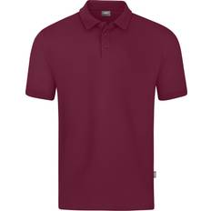 Braun - Trainingsbekleidung Poloshirts JAKO Doubletex Poloshirt maroon Bordeaux