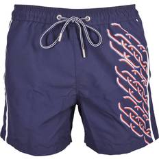 Hom Trousers & Shorts Hom Play The Game Winner Swim Shorts, Navy