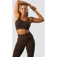 ICANIWILL Define Seamless Sports Bra Dark Brown