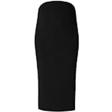 Graviditet & Amning Noppies Dam Vija Rib Skirt OTB-kjol, Svart – P090