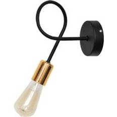 NETLIGHTING Oxford Black Copper Wall light 25cm