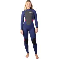 Gul Våtdräkter Gul 2023 Womens Response 3/2mm Back Zip Wetsuit Navy Pai