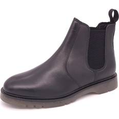 Frank James Naseby Leather Black Mens Chelsea Boots