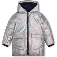 BillieBlush Puffer jakke LAME SILVER