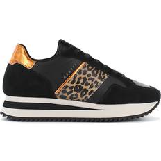 Cruyff Skor Cruyff SOLANA Women's Shoes Black-Leopard CC213037-950 Sneakers Sports Shoes ORIGINAL