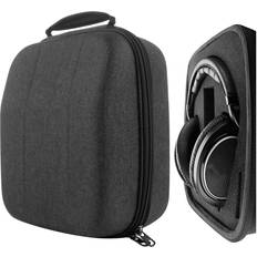 Grey Headphone Accessories Geekria Shield Case Over-Ear Headphones