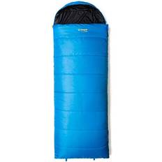 Snugpak Navigator Durable square foot sleeping bag that can be used as a blanket Sapphire Blue, Left Side Zip