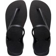 Havaianas Bronze Logo Strap Sandaler - Sort