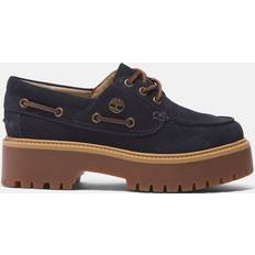 Timberland Boat Shoe Dark Blue Suede Female