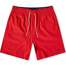 Elástico Trajes de baño Polo Ralph Lauren Bermuda Hombre Traveler Swim Short - Red