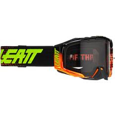 Orange Motorcycle Accessories LEATT Velocity Neon Motocross Goggles, orange for Men