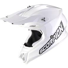 Scorpion Motorcycle Helmets Scorpion VX-16 Evo Air Solid Motocross Helmet, white, XS, white