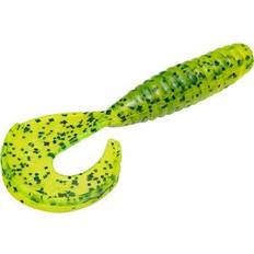 Strike King Rage Grub 10cm 6-pack Chartreuse Pepper