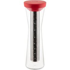 Migliori_valutati Caraffe per Vino Alessi GIA31 R Caffè Freddo Filtrato Vetro Borosilicato Resina Termoplastica Rosso Caraffa per Vino