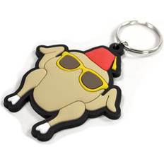 Friends Turkey Rubber Keyring - Multicoloured