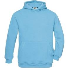 Türkis Hoodies B&C, Herren, Pullover, Kapuzen Pullover Unifarben, Türkis, 146