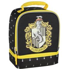 Harry Potter Bags Harry Potter Hufflepuff Crest Dual Compartment Lunch Bag