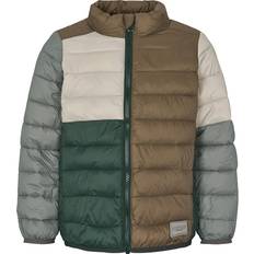 MarMar Copenhagen MarMar Dunjakke Owe Vegan Puffer Dark Leaf Blok