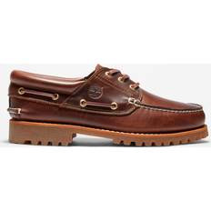 Timberland Herre Sko Timberland Classic 3-eye Lug Boat Shoe For Men In Brown Brown