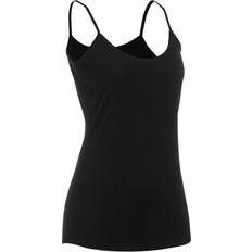 Wool Tank Tops FORCLAZ Decathlon Top Merino Wool Mountain Trek Mt500 Black