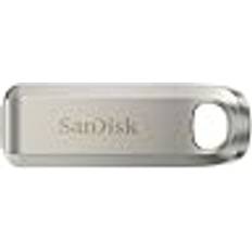 Speicherkarten & USB-Sticks SanDisk 256GB Ultra Luxe USB-Type-C-Flash-Laufwerk, USB-3.2-Gen-1-Leistung mit hochwertigem Metalldesign, bis zu 400 MB/s