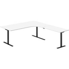Møbler Ergoff hæve-sænkebord højrevendt 200x220cm Skrivebord